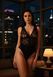 Боді Passion EVALIE BODY black S SX2920 фото 11