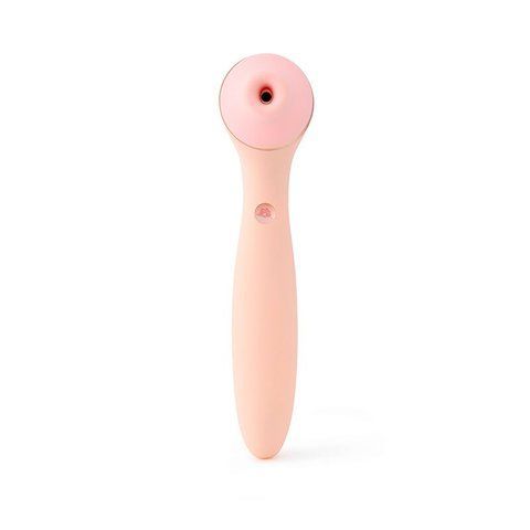 Вакуумний стимулятор з вібратором KISSTOY Polly Max Pink SO9558 фото