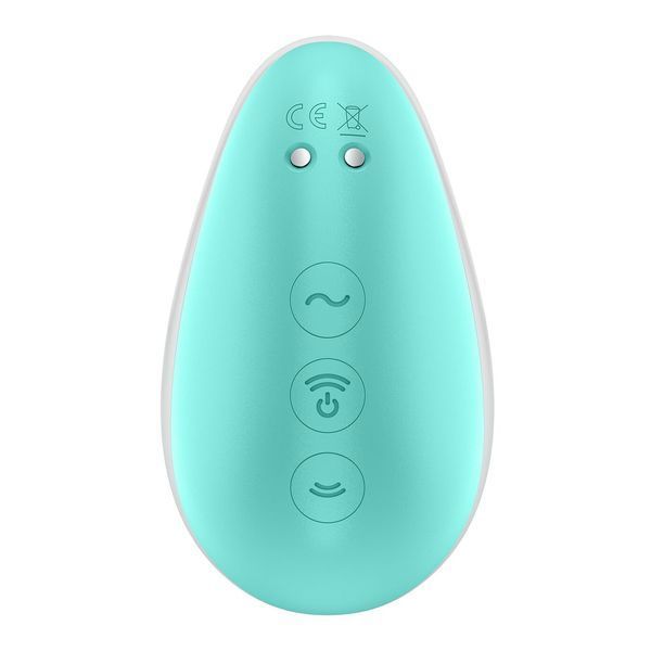 Вакуумний стимулятор з вібрацією Satisfyer Pixie Dust Mint/Pink SO8971 фото
