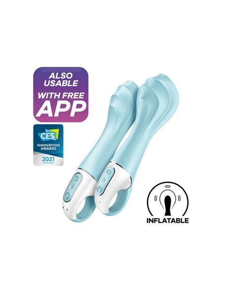 Смарт-вібратор точки G Satisfyer Air Pump Vibrator 5+, надувається SO6719 фото