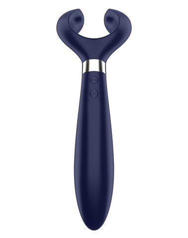 Вібратор для пар Satisfyer Endless Fun Blue, три мотори, багатофункціональний SO6992 фото