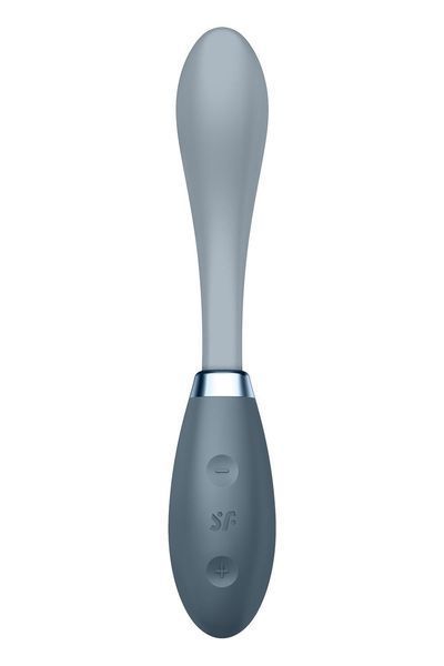 Вібратор Satisfyer G-Spot Flex 3 Grey, гнучкий стовбур із фіксацією положення SO6727 фото