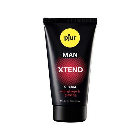 Крем для пеніса стимулювальний pjur MAN Xtend Cream 50 ml, з екстрактом гінкго та женьшеню PJ12900 фото