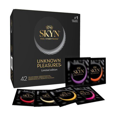 Набір презервативів SKYN Unknown Pleasures 42 шт SX2389 фото
