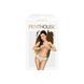 Трусики-бікіні Penthouse Catch Me S/M White, мереживо, вузькі ремінці, вирізи на сідницях, бантик SO6489 фото 3